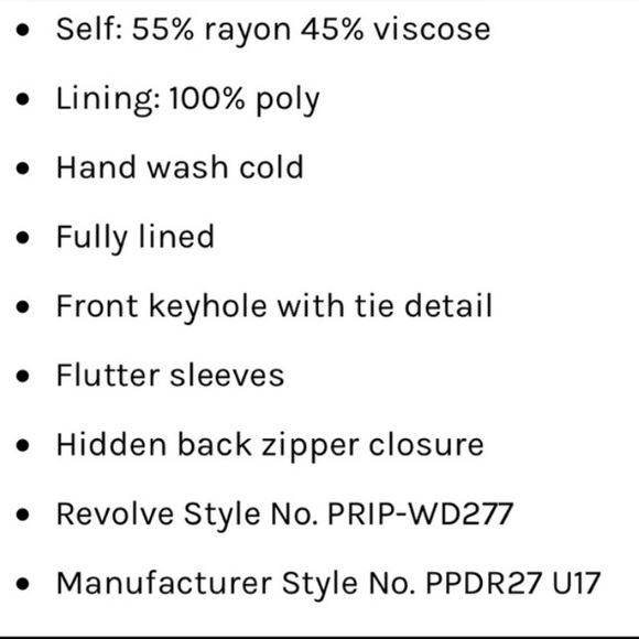 Privacy Please Dixie Floral Print Front Tie Dress Size L - Picture 13 of 16